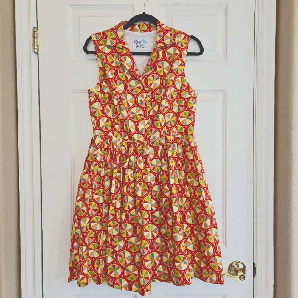 Colorful Shirt Dress